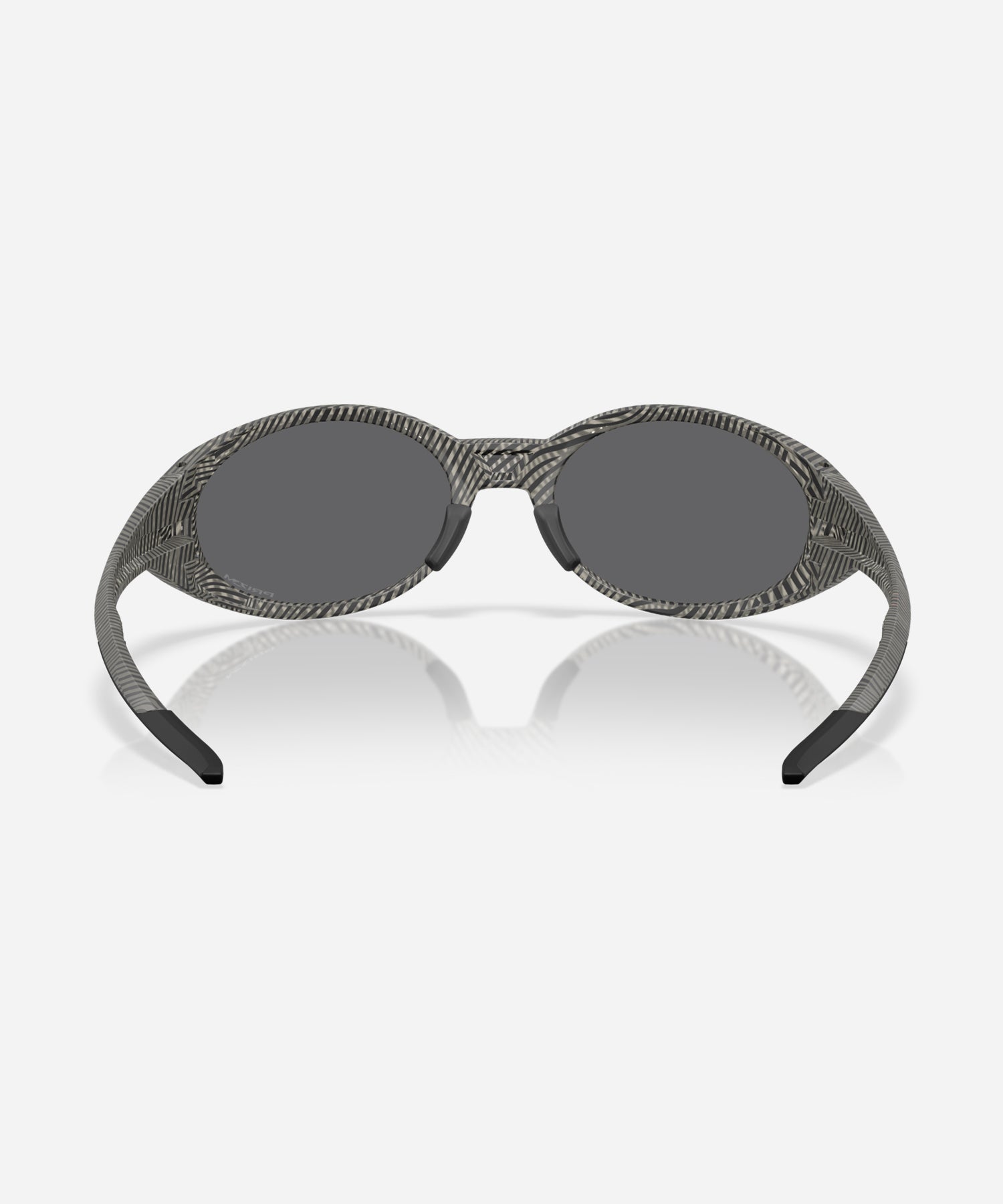 OakleyEyeJacketReduxMatteGreyInkFingerprintPrizmBlack-Back