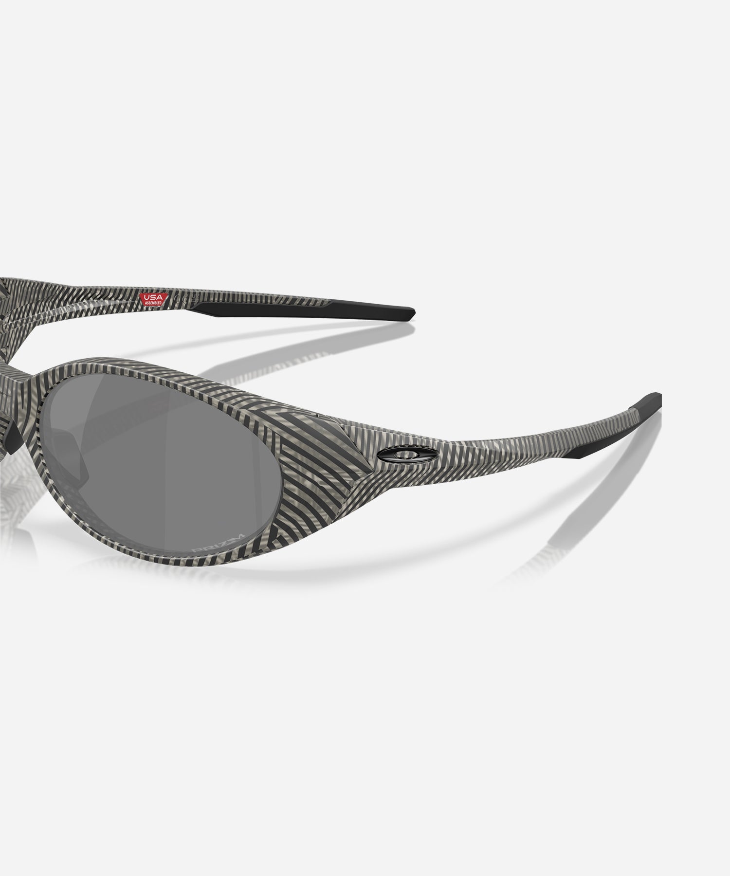 OakleyEyeJacketReduxMatteGreyInkFingerprintPrizmBlack-Logo