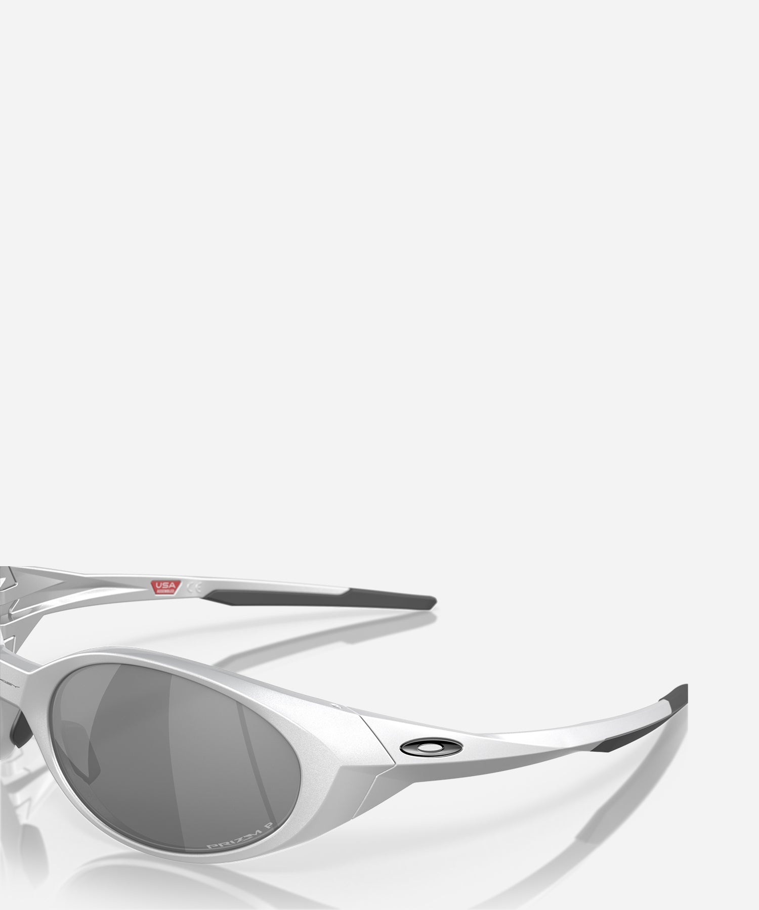 OakleyEyeJacketReduxSilverBlackPolarized-Logo