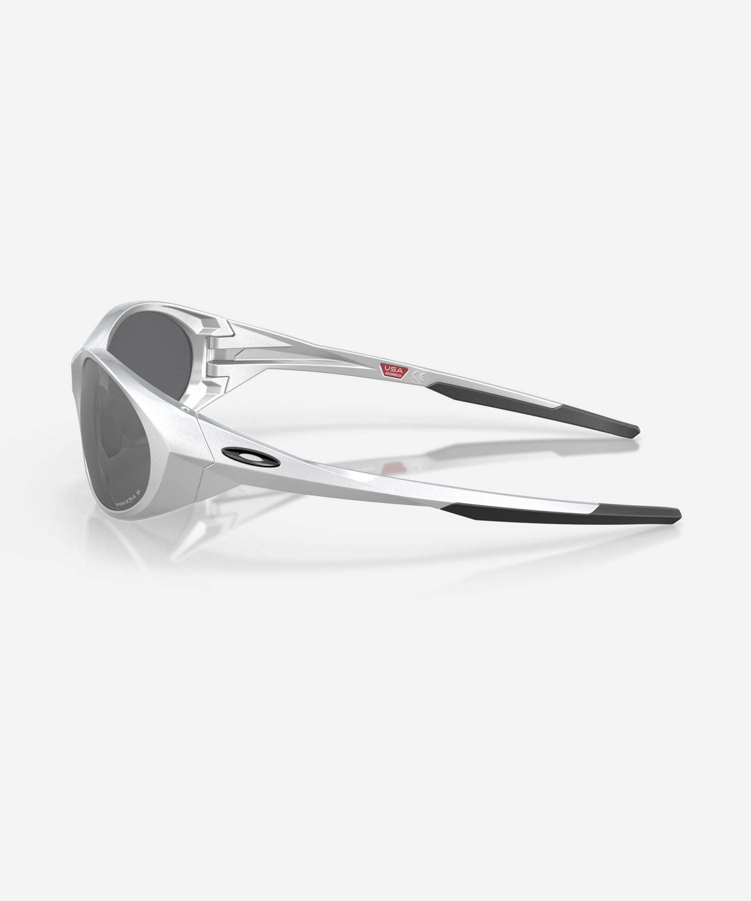 OakleyEyeJacketReduxSilverBlackPolarized-Side