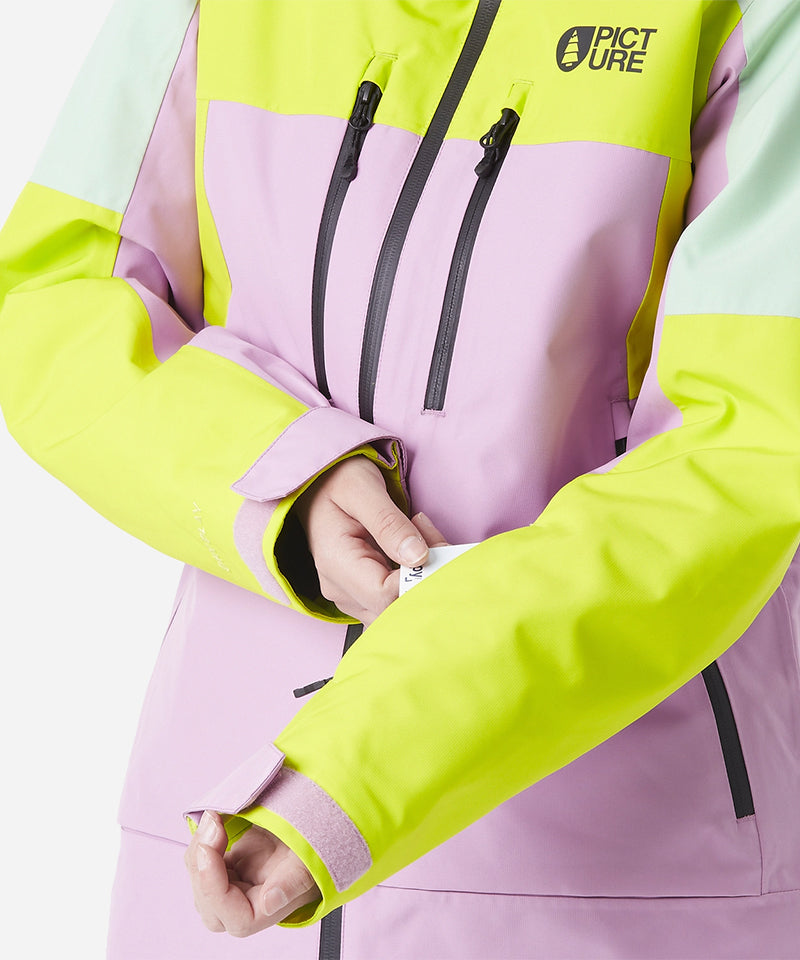 PictureExaJacketOrchidAcidSiltGreen-SkiPassPocket