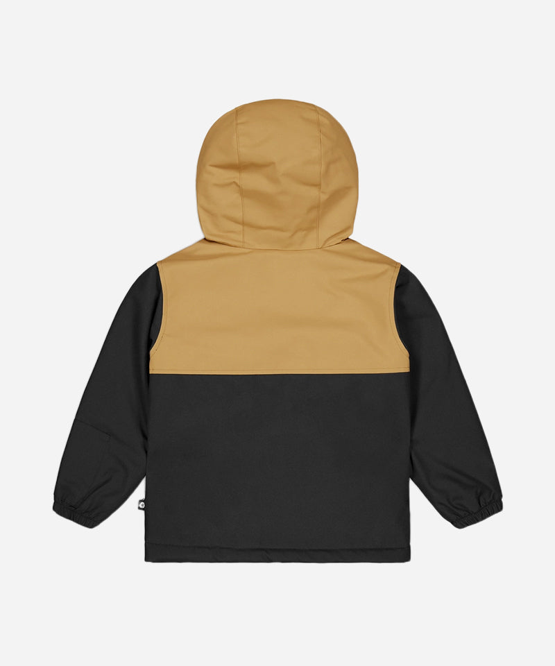 PictureSnowToddlerJacketBrownSugarBlack-Back