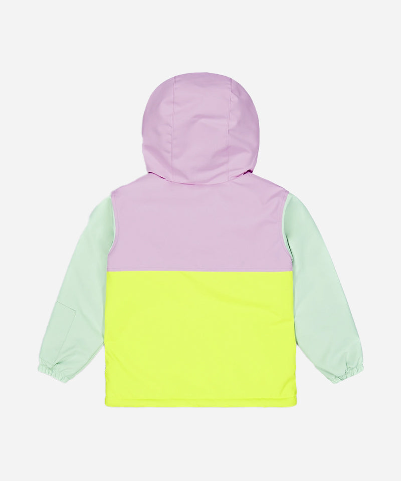 PictureSnowToddlerJacketOrchidAcidLime-Back