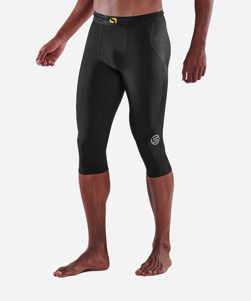 SKINSSeries-3Men_sThermal3_4TightsBlack-ModelLeft