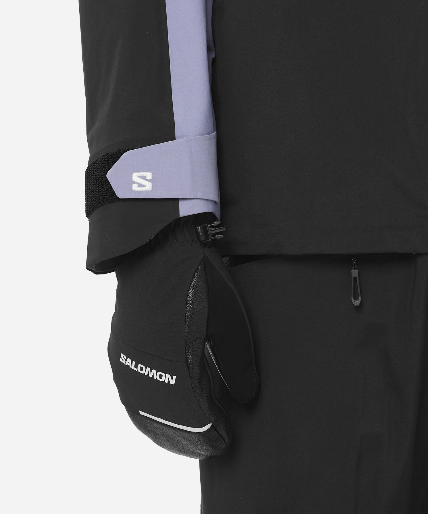 SalomonMen_sAbsolute3LJacketBlueGranite_DeepBlack-Cuff
