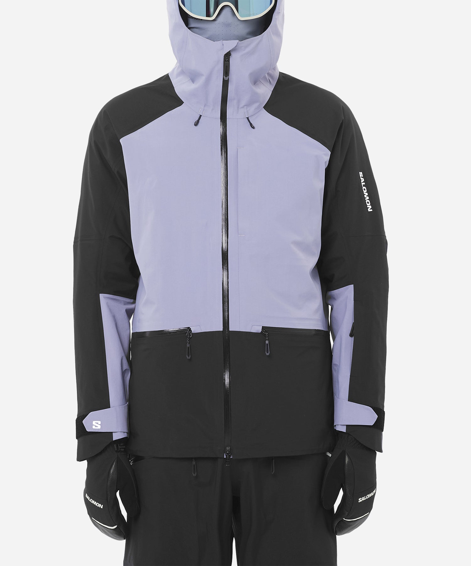 SalomonMen_sAbsolute3LJacketBlueGranite_DeepBlack-ModelFront