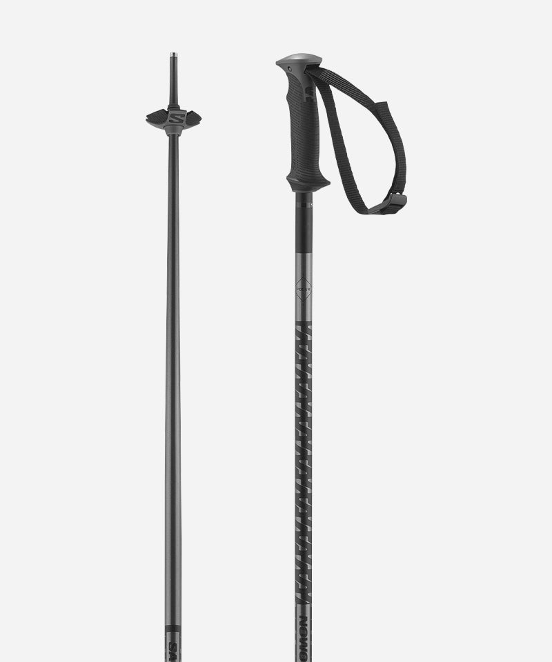 SalomonPolarSkiPoleBlack-Tip