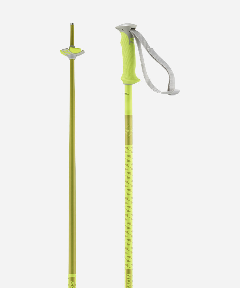 SalomonPolarSkiPoleNeonYellow-Tip