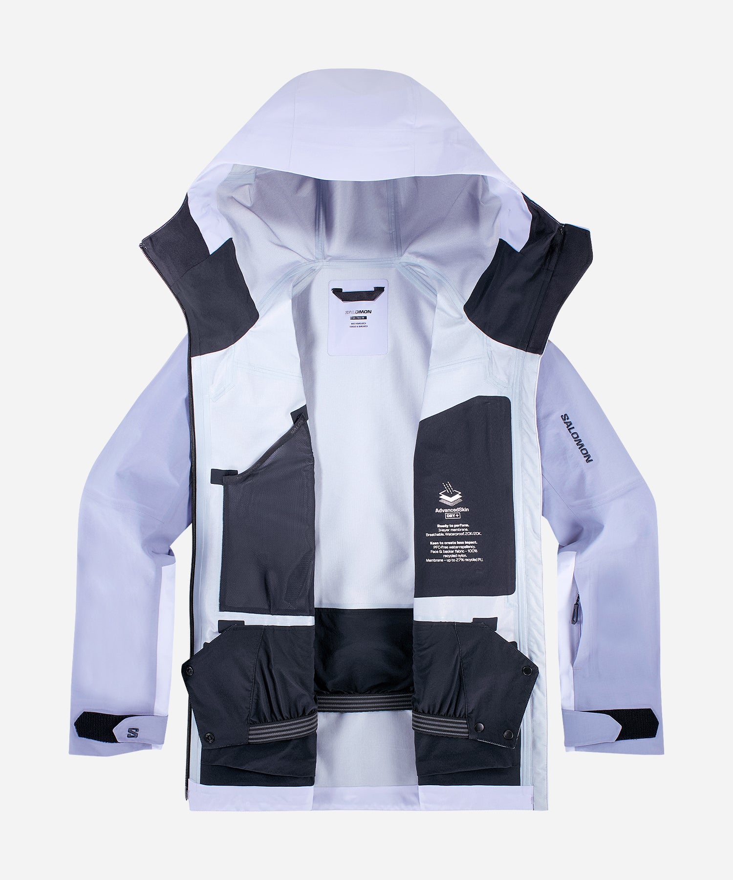 SalomonWomen_sAbsolute3LJacketCosmicSky_BlueGranite-JacketOpen
