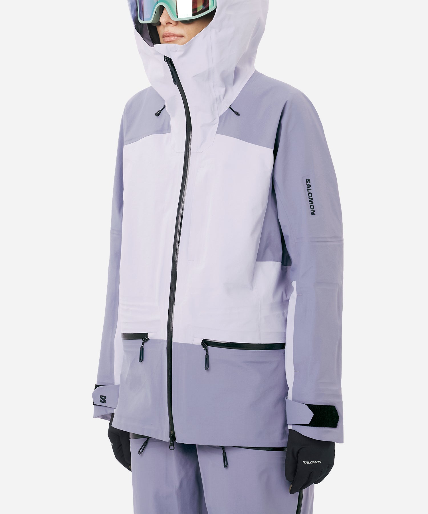 SalomonWomen_sAbsolute3LJacketCosmicSky_BlueGranite-ModelFront