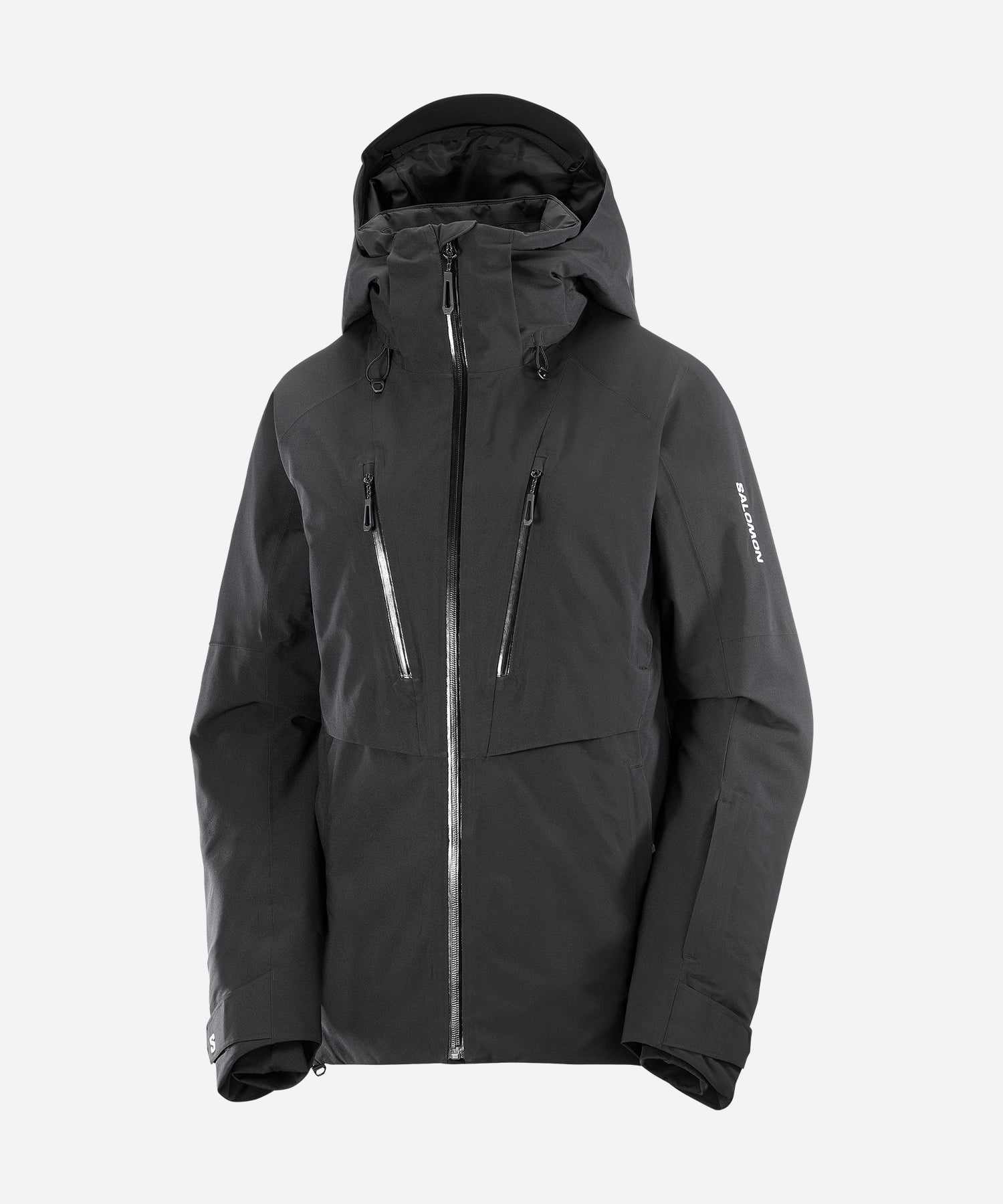 SalomonWomen_sBrilliant2.0JacketDeepBlack-GhostFront