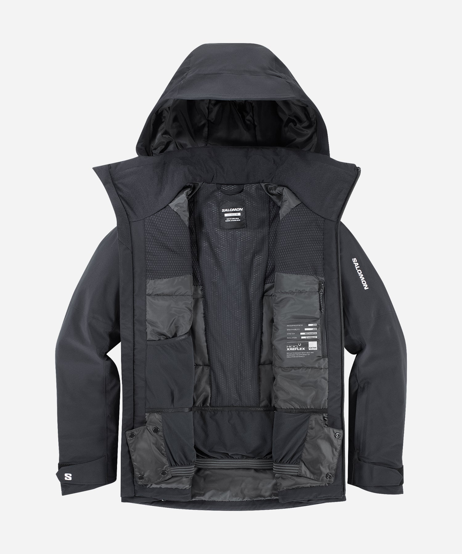 SalomonWomen_sBrilliant2.0JacketDeepBlack-JacketOpen