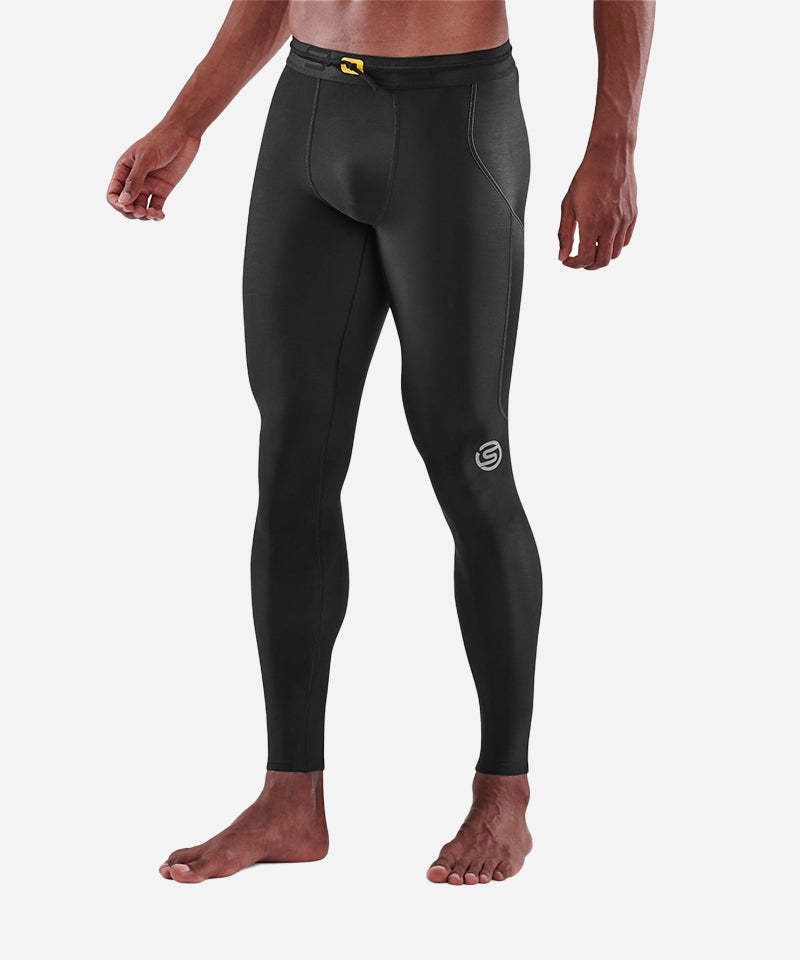 SkinsSeries-3Men_sLongTightBlackThermal-ModelLeft