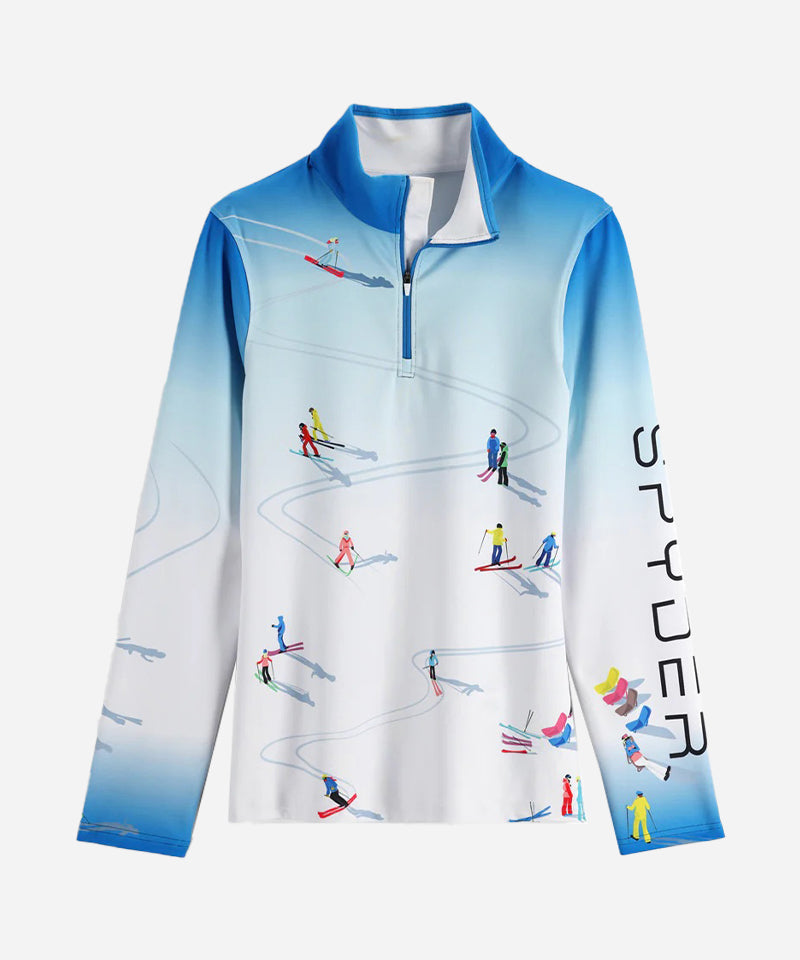 SpyderBird_sEyeMidLayerCollegiate-Front