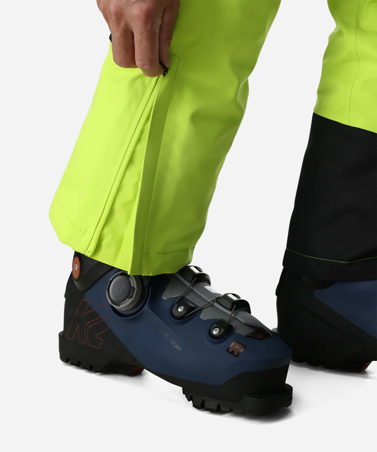 SpyderDarePantsLime-Cuffs