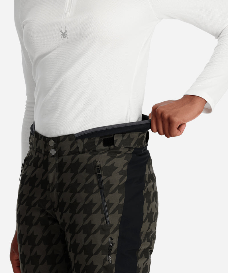 SpyderEchoPantBlack-WaistDetail