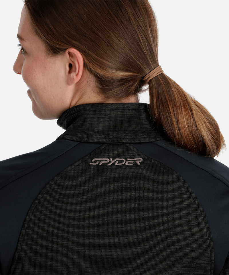 SpyderEncoreJacketBlack-LogoDetail