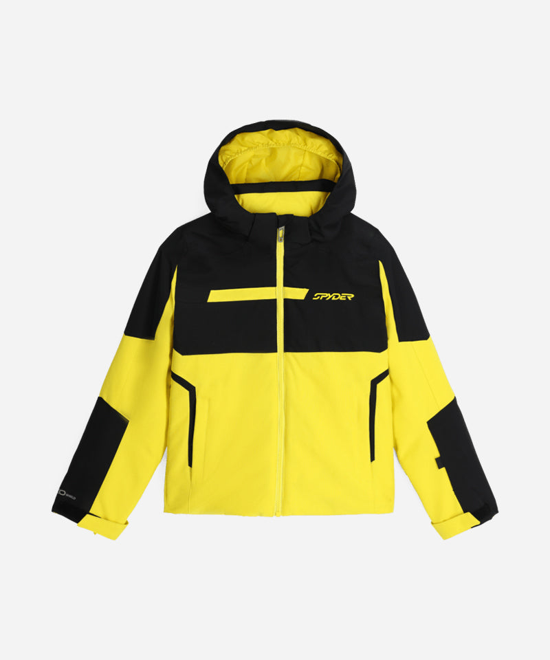 SpyderKid_sChallengerJacketAcidYellow-Front