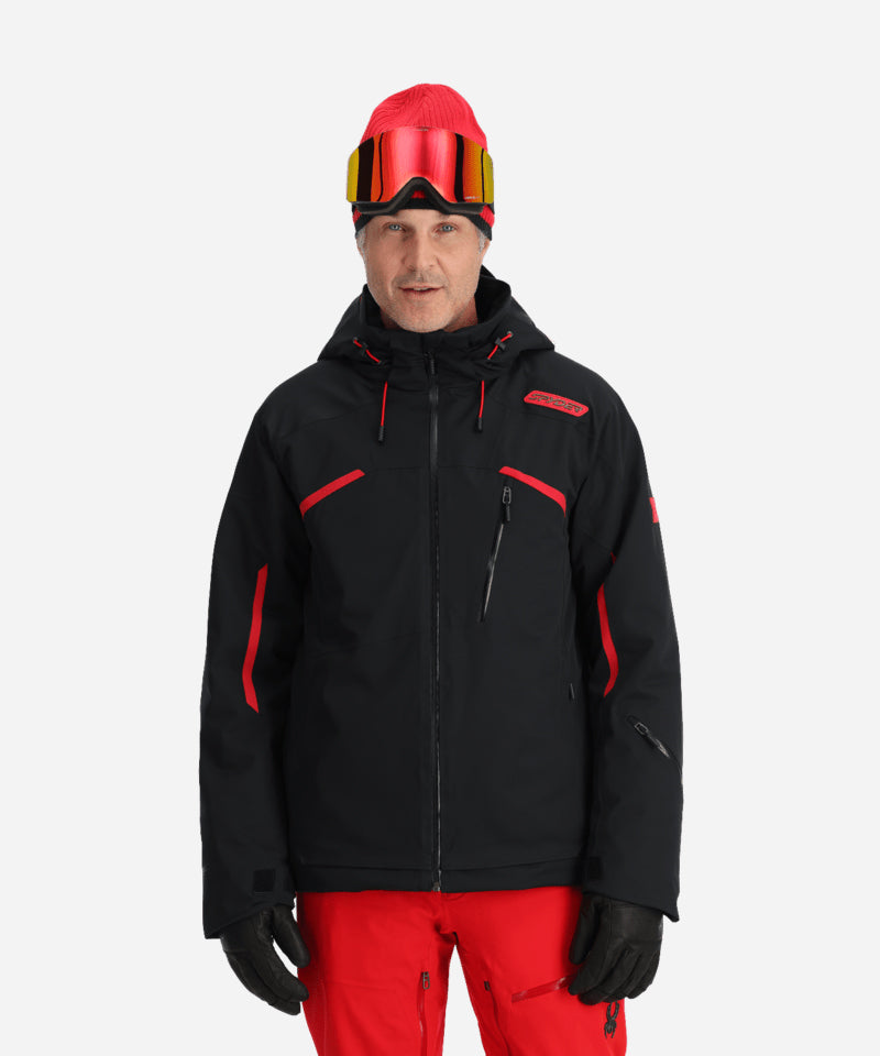 SpyderLeaderJacketBlack-Modelfront