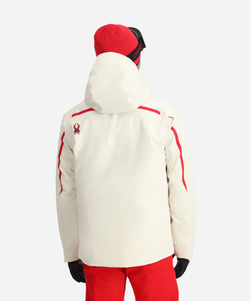 SpyderLeaderJacketVanillaLatte-Modelback