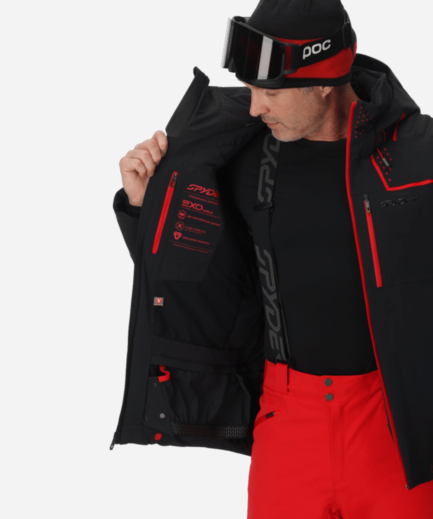 SpyderMen_sPinnacleJacketBlack-Lining