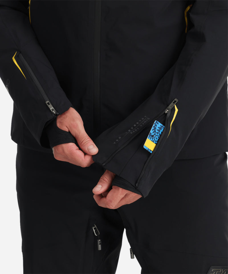 SpyderMonterosaJacketBlack-Sleevedetail