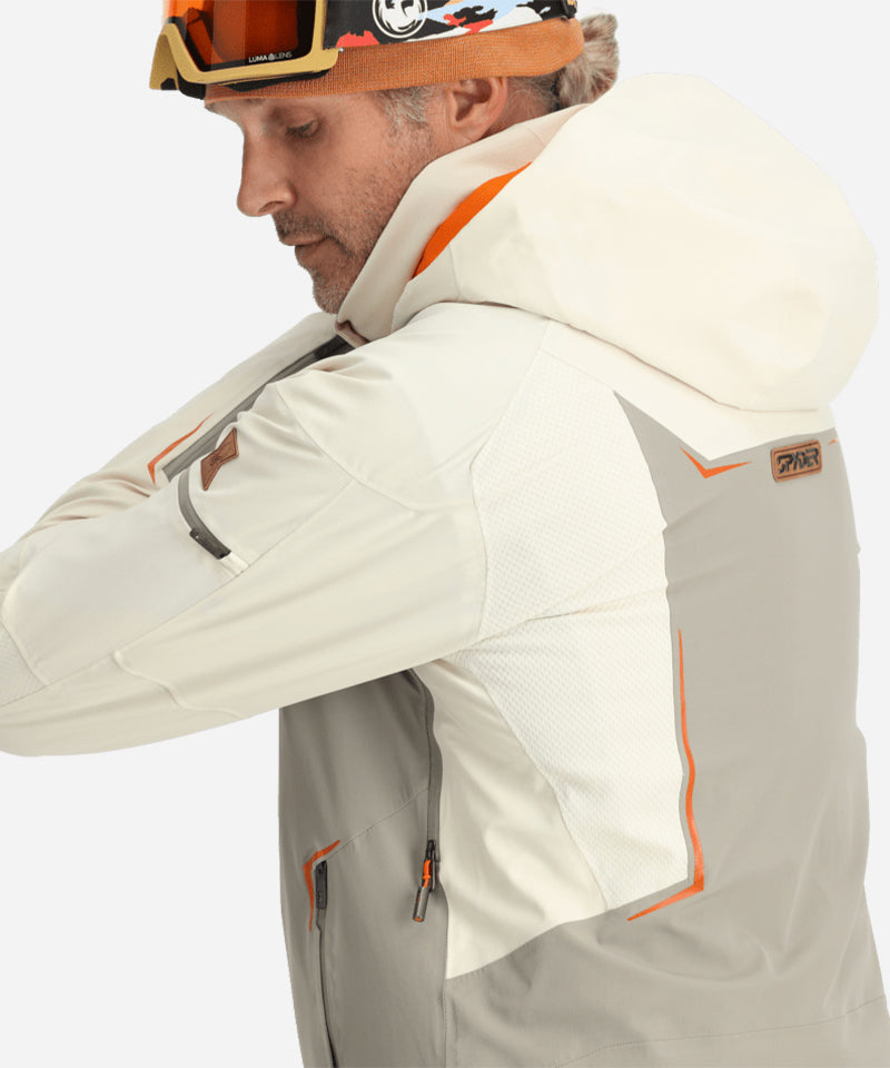 SpyderMonterosaJacketVanilla-BackPanelDetail