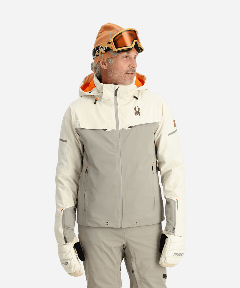 SpyderMonterosaJacketVanilla-Modelfront