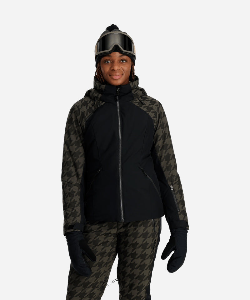 SpyderSchatziJacketBlack-OnModelFront