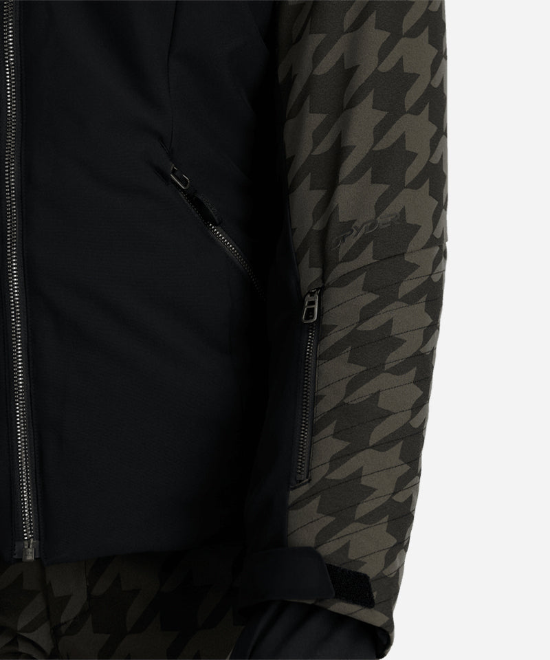 SpyderSchatziJacketBlack-SleeveDetail