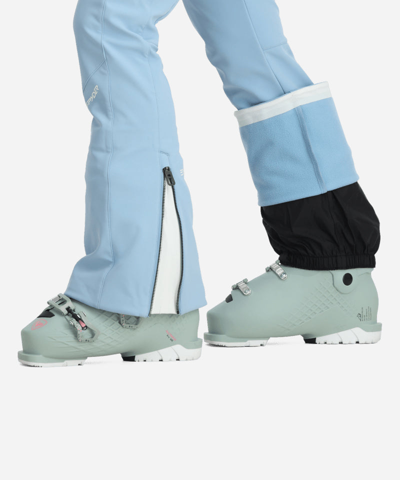 SpyderStruttSoftshellBibBlueDrift-CuffDetail