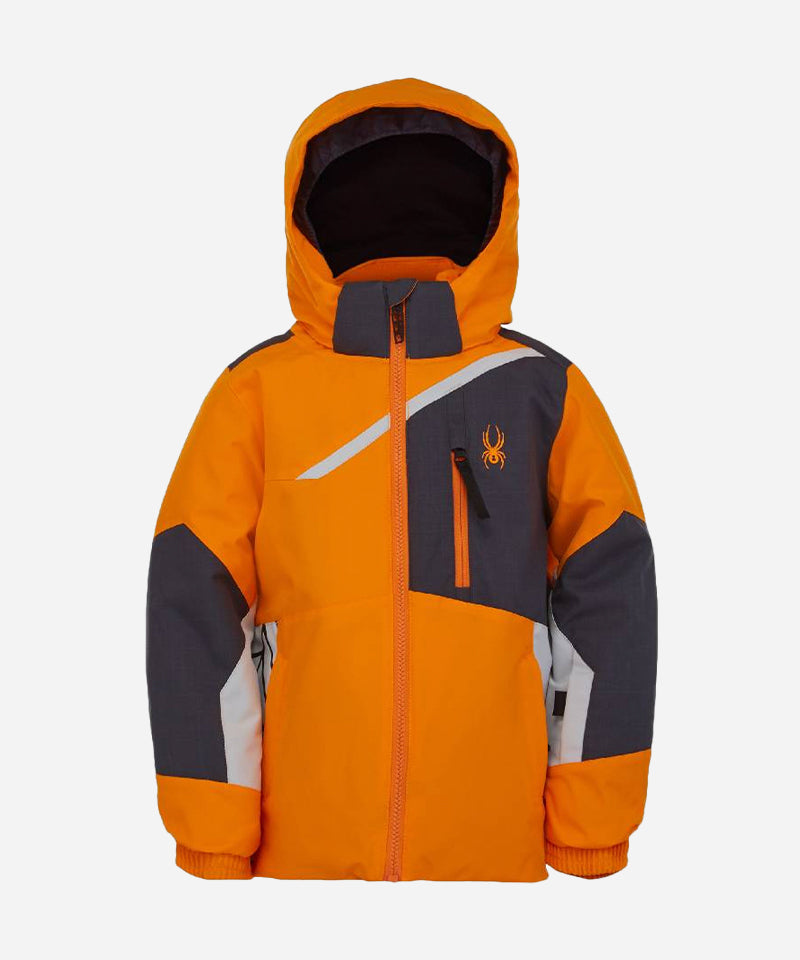 SpyderToddler_sChallengerJacketTangelo-GhostFront