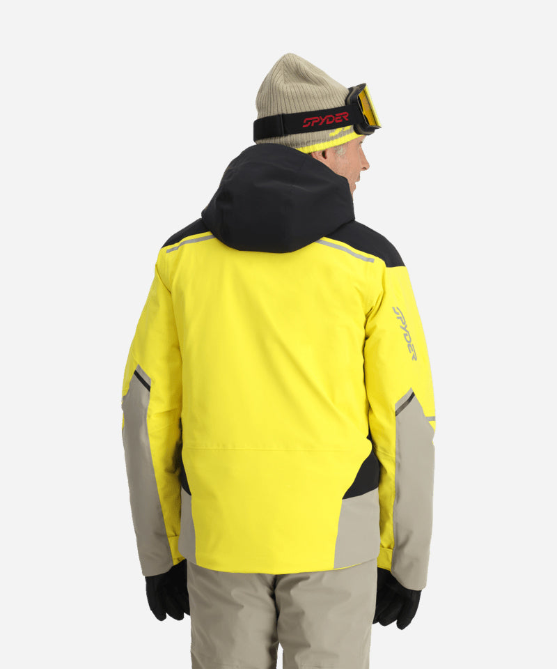 SpyderVanqyshGTXJacketAcidYellow-Modelback