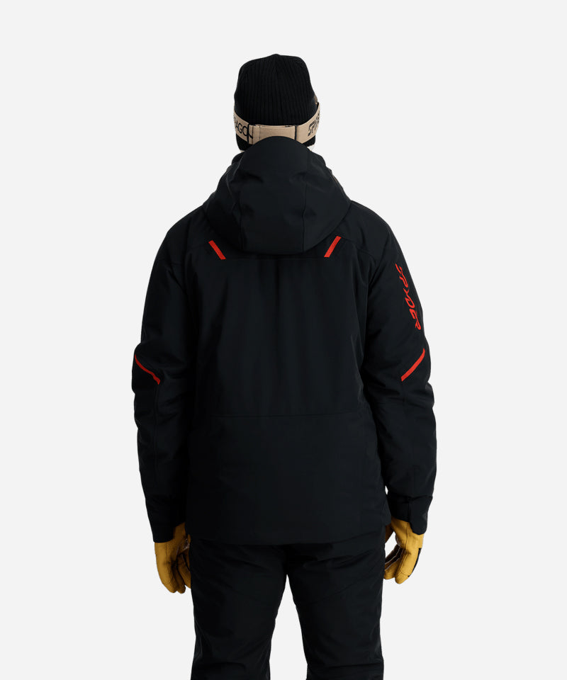 SpyderVanqyshGTXJacketBlack-OnModelBack