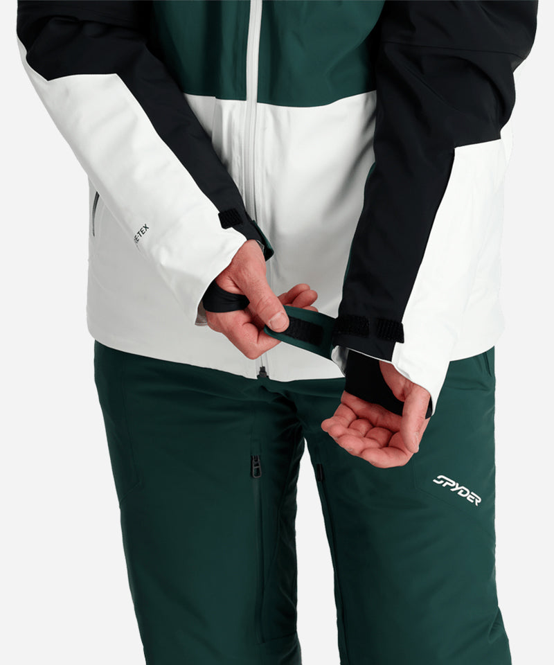 SpyderVanqyshGTXJacketCypressGreen-DetailTwo