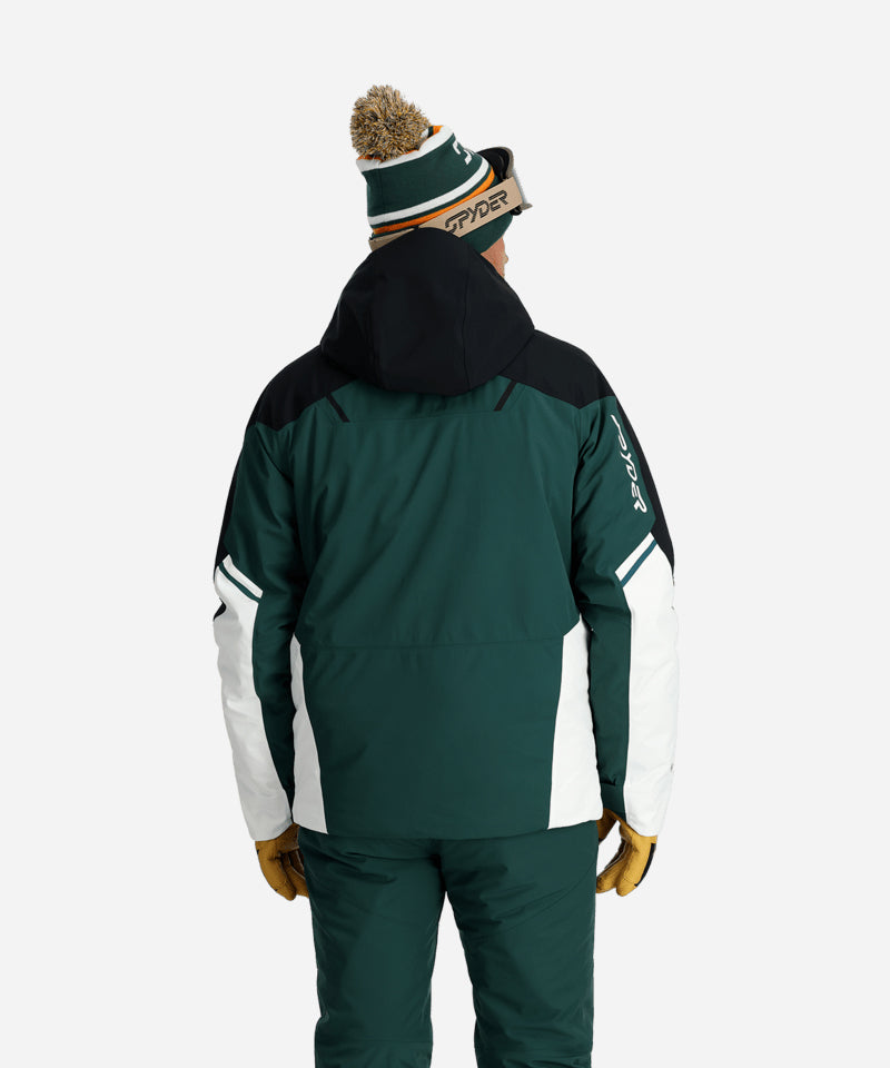 SpyderVanqyshGTXJacketCypressGreen-OnModelBack