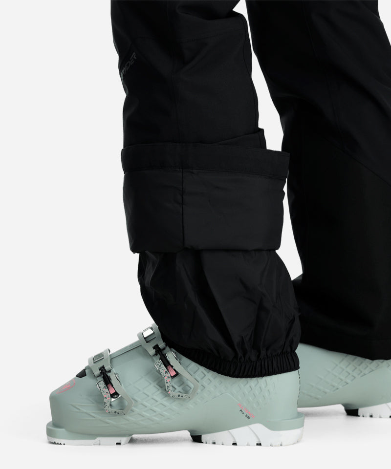 SpyderWinnerWomen_sPantBlack-CuffDetail