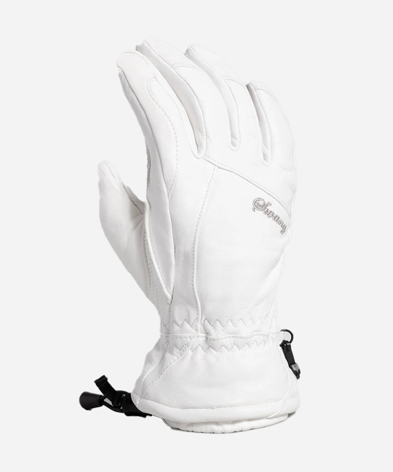 SwanyLaPoshGloveWhite