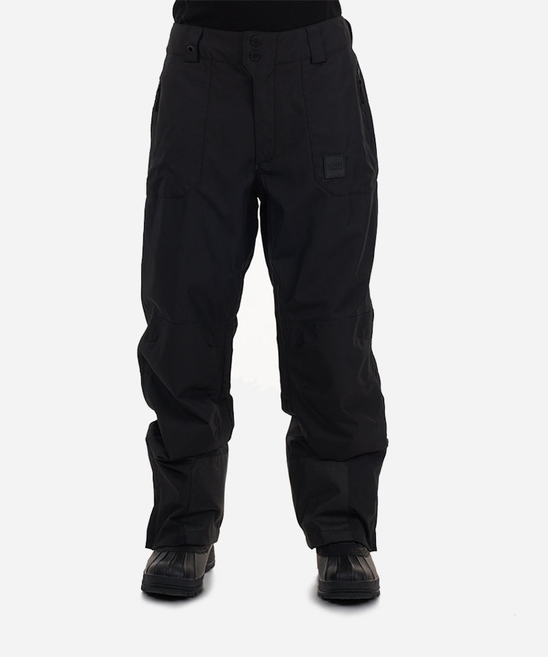 XTMBanksPantBlack-ModelFront