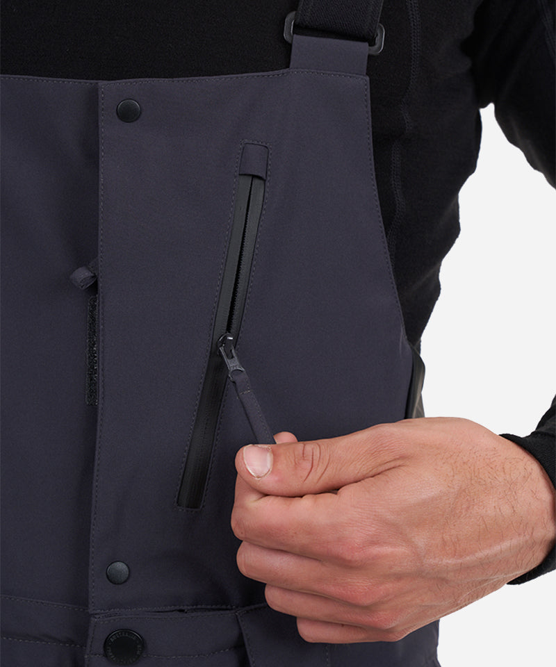 XTMLithiumIVBibCharcoal-ZipDetail