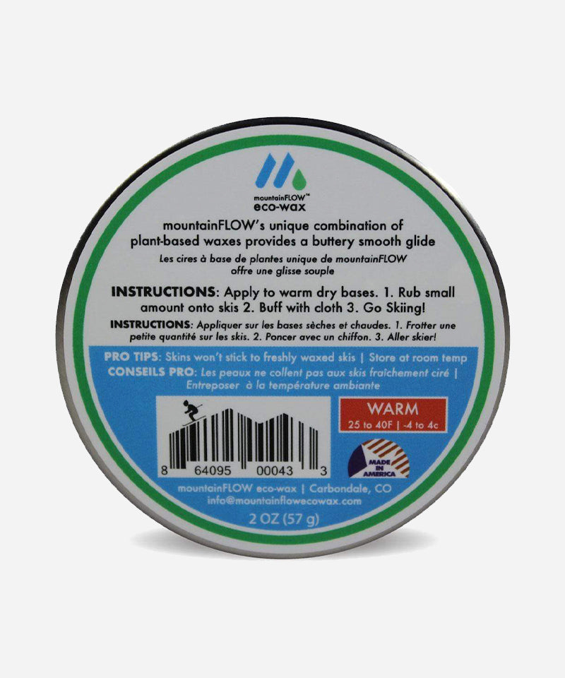 mountainFLOWQuickWaxWarm-Back