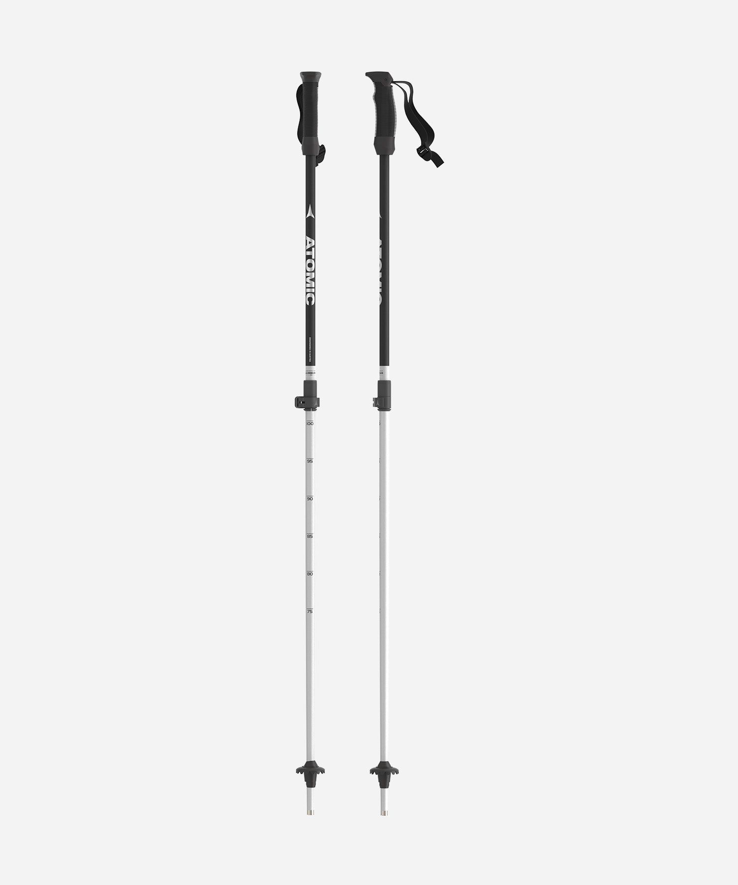 Atomic AMT JR Telescopic Poles Black Silver