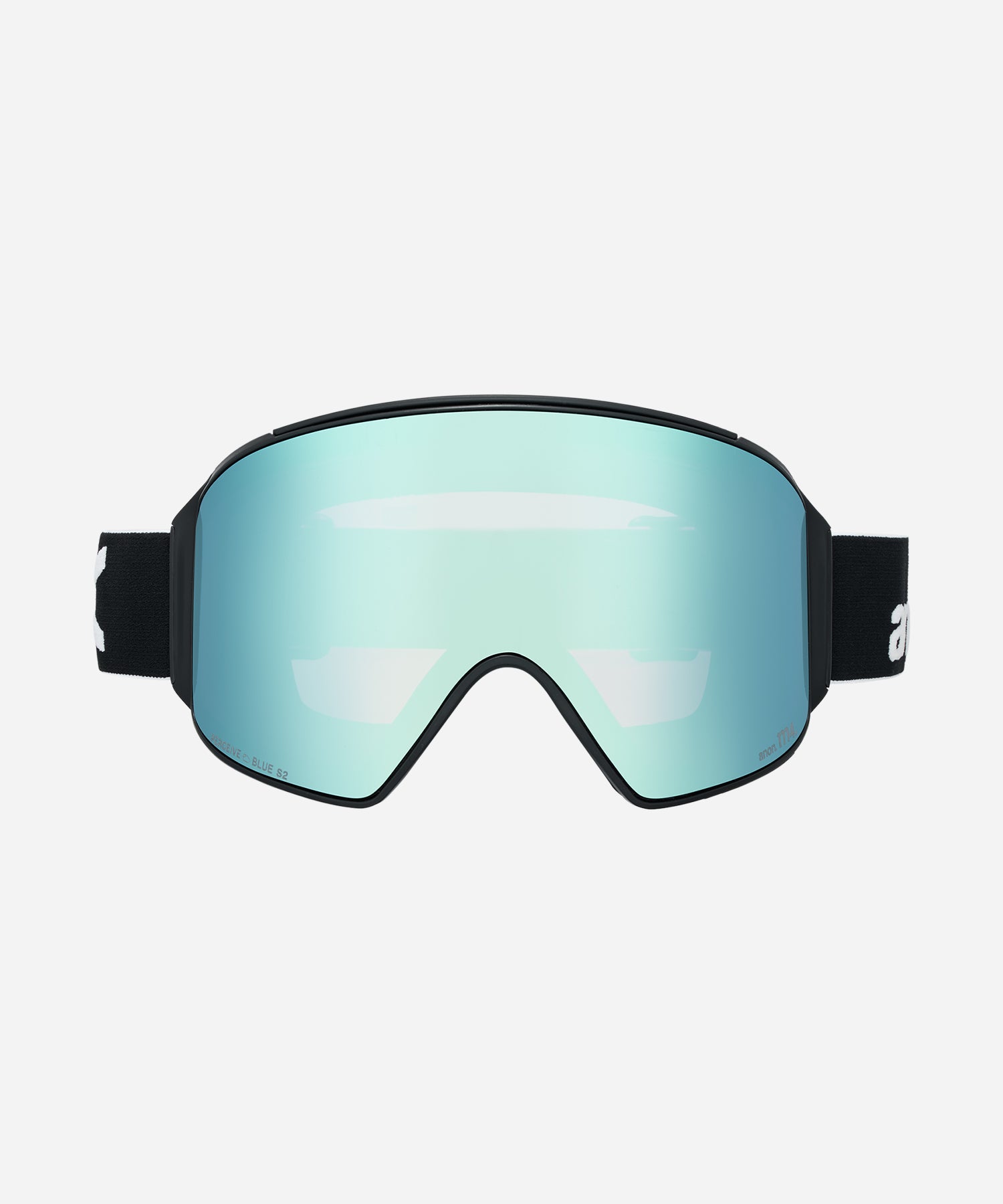 AnonM4CylindricalGogglesBlackBlue-Front