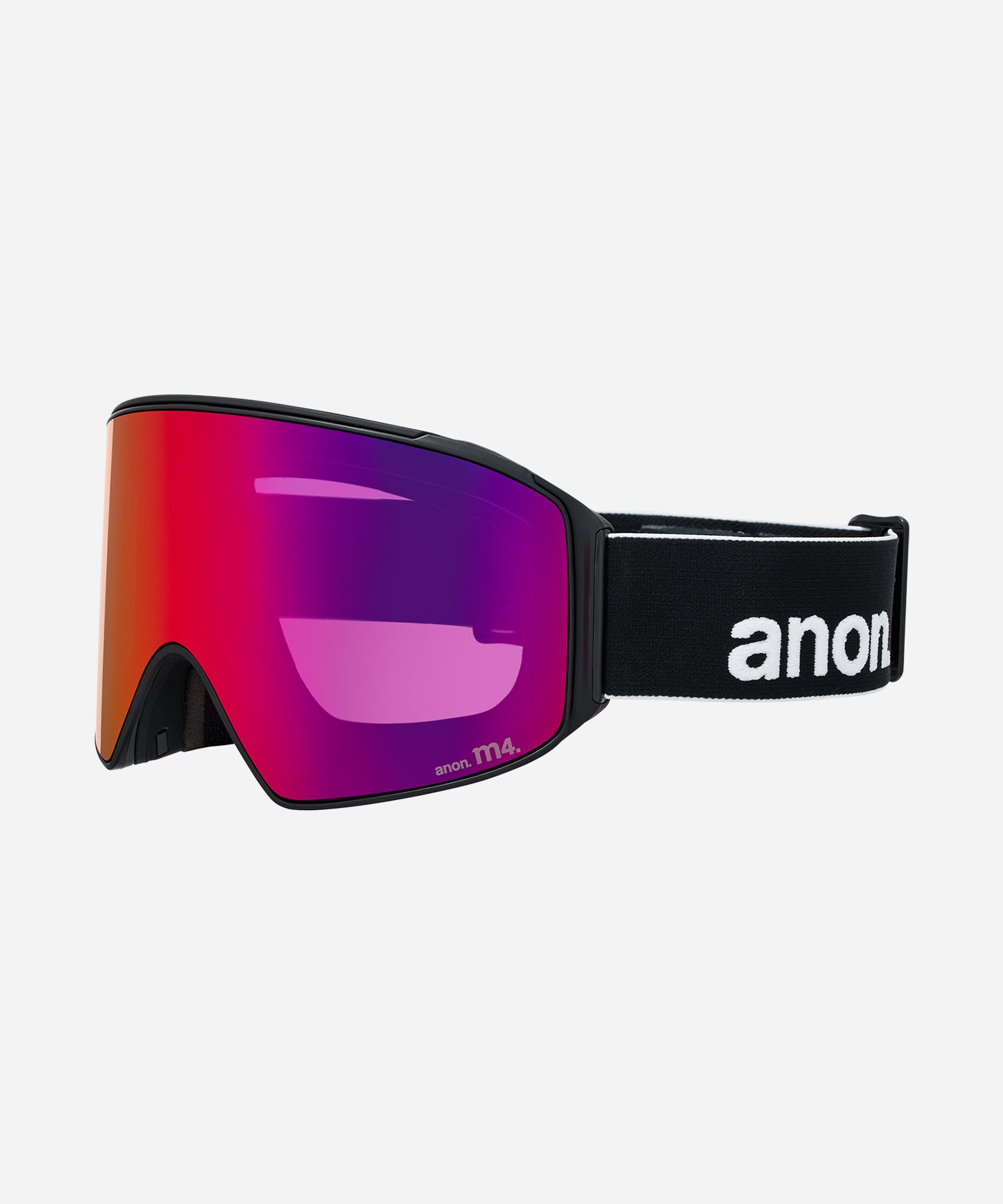 AnonM4CylindricalGogglesBlackRed-Left