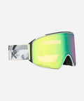 Anon M4 Cylindrical Low Bridge Goggles Tilt Shift - Perceive Variable Green Cloudy Pink