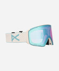 Anon M4S Cylindrical Low Bridge Goggles Oat - Perceive Variable Blue Cloudy Pink