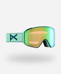 Anon M4S Cylindrical Low Bridge Goggles Powder Mint - Perceive Variable Green Cloud Pink