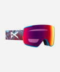 Anon M5 Low Bridge Goggles Waves - Perceive Sunny Red Cloudy Burst