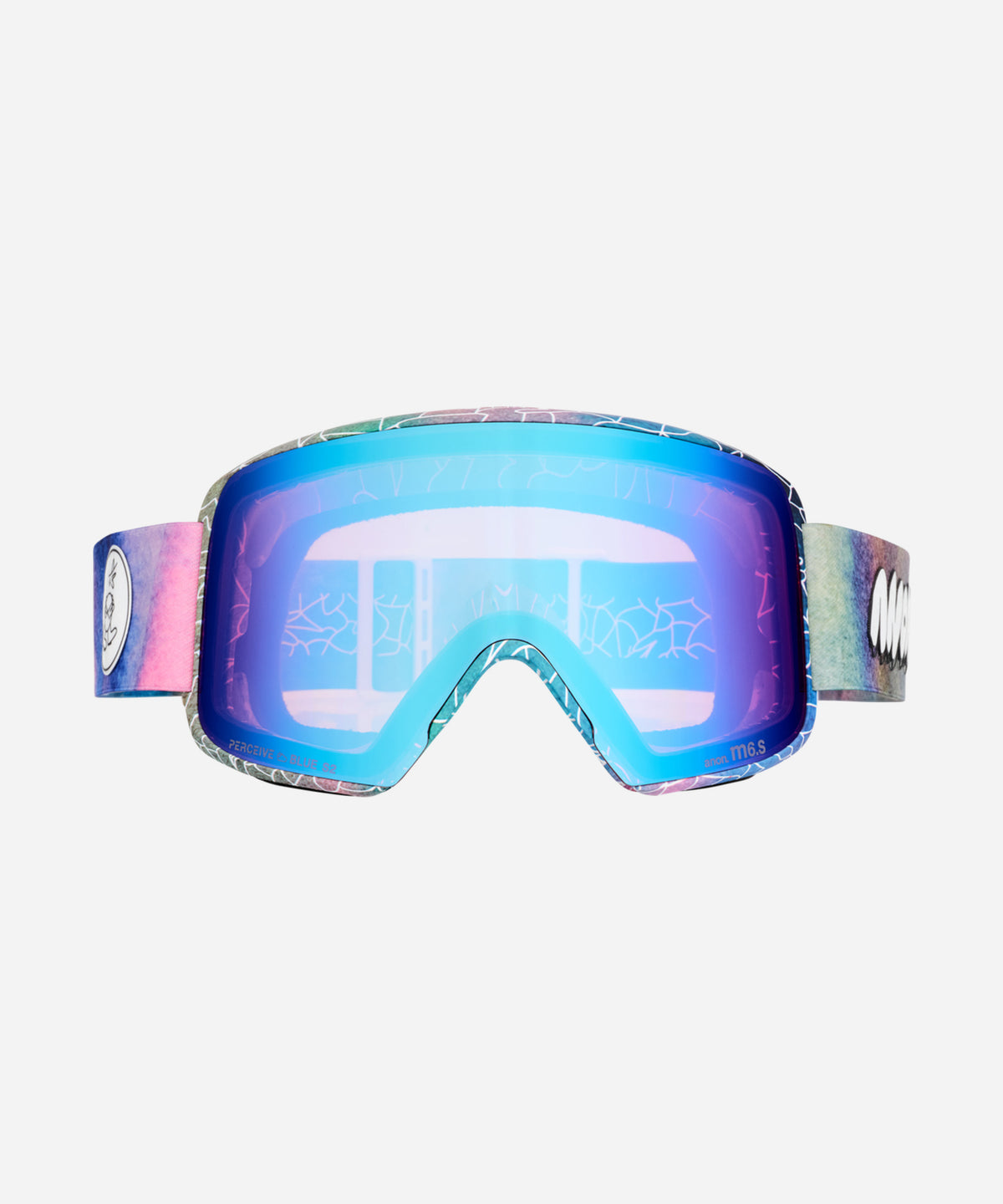 Anon M6S Goggles LB Watercolor - Perceive Variable Blue Cloudy Pink