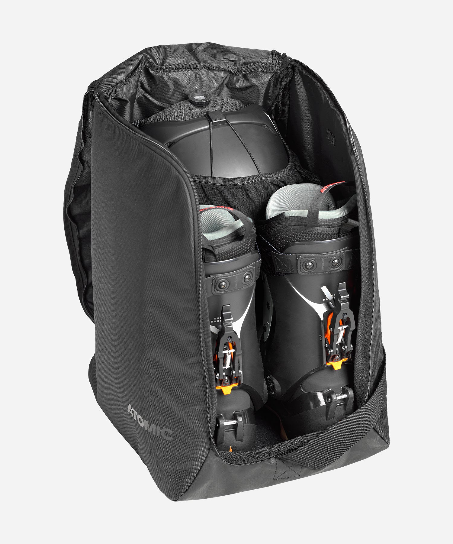 AtomicBoot_HelmetBagBlack-Open